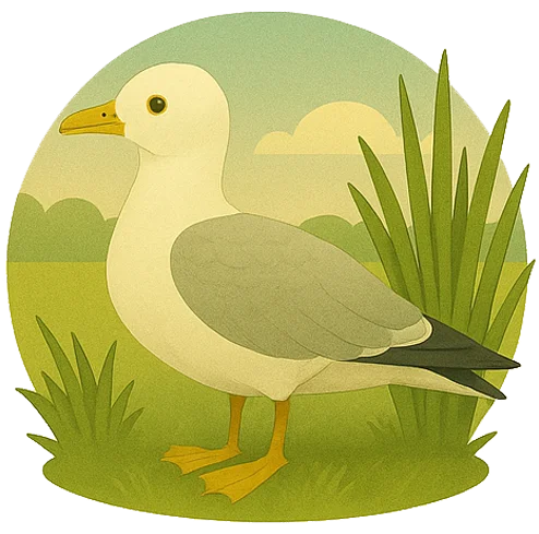 Common Gull illustration
